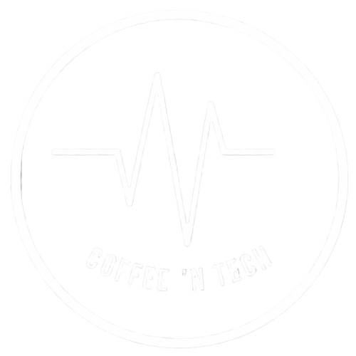 Coffee 'N Tech logo bianco